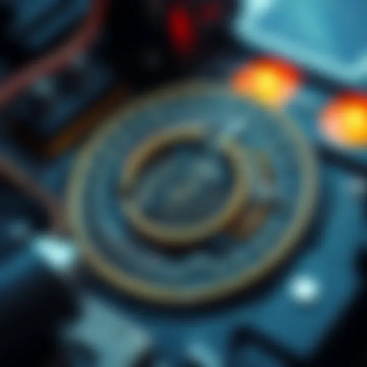 Visual representation of Proof of Work mechanism