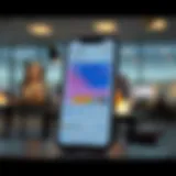 Revolut User Interface Features Overview of Revolut's user interface showcasing its unique features