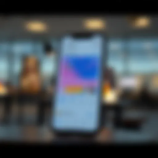 Revolut User Interface Features Overview of Revolut's user interface showcasing its unique features