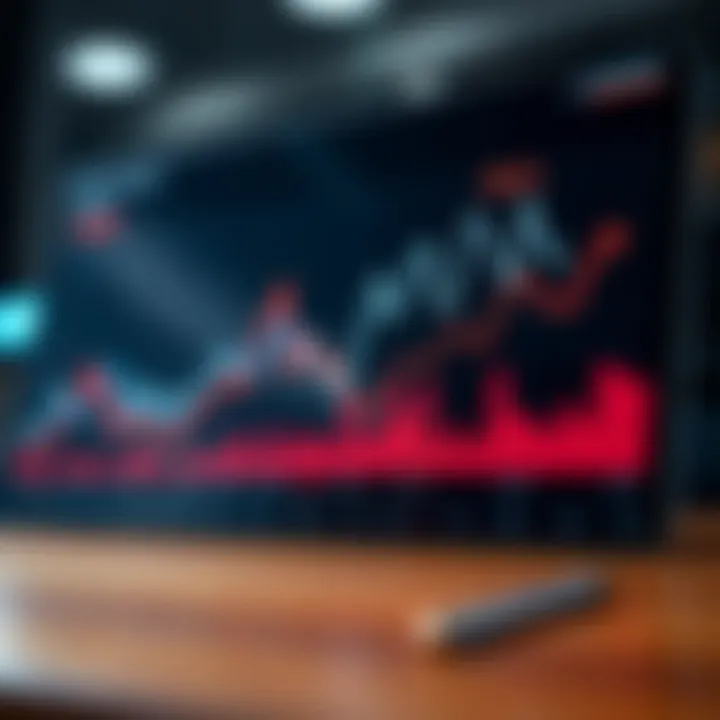 Graph depicting investment performance over time