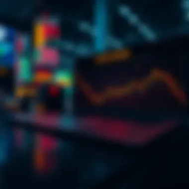 Conceptual representation of a short squeeze in the stock market