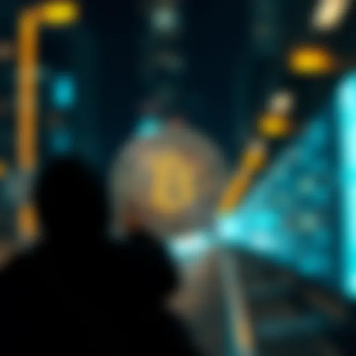 Graphical representation of blockchain technology behind Sora Coin