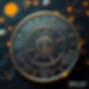 A diagram showcasing the technical features of SOS coin