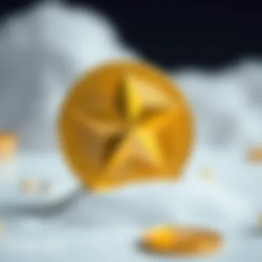 Star Inu Cryptocurrency Symbol Symbol of Star Inu representing its unique value in cryptocurrency market