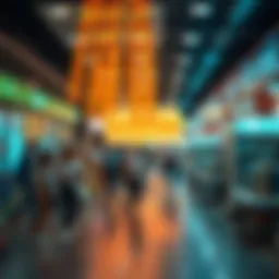 Conceptual illustration of market segmentation