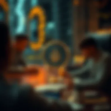 Strategic decisions in cryptocurrency ecosystem influenced by blockchain