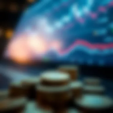 Conceptual image of data-driven investment strategies