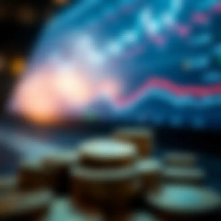 Conceptual image of data-driven investment strategies