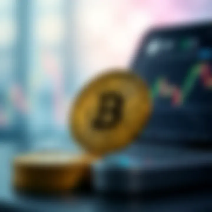Illustration of cryptocurrency trading on SyncSwap