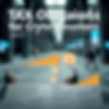 Infographic on tax obligations for cryptocurrency investors