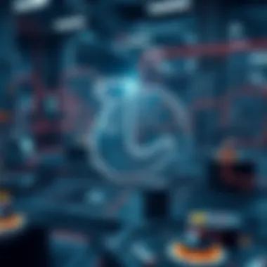 Visual overview of Tether's technological infrastructure