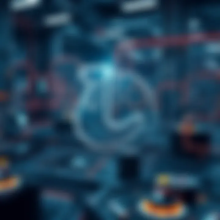 Visual overview of Tether's technological infrastructure