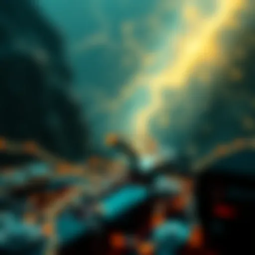 Visual representation of Thundercore blockchain technology