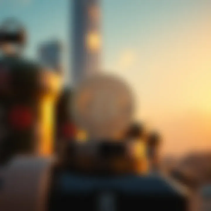 Visual representation of token economics