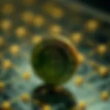 Conceptual representation of token unlock mechanisms in blockchain