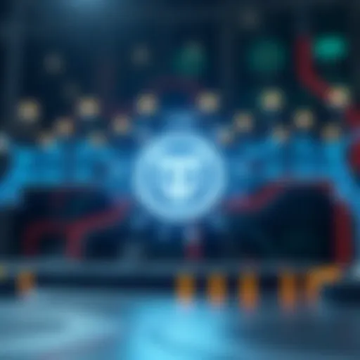 Visual representation of TON coin's blockchain architecture