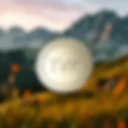 An abstract representation of TVK coin in a digital landscape