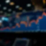 Graph showing USD to IDR exchange rate trends