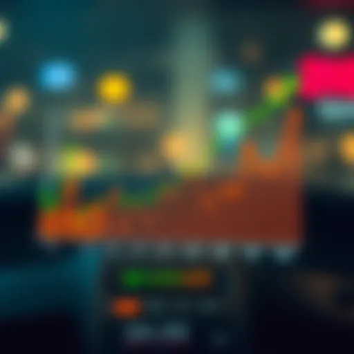 Graph illustrating USD to INR exchange rate fluctuations