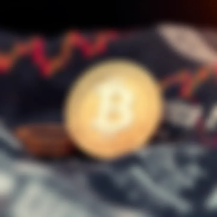 Illustration depicting the role of USDT as a stablecoin within the crypto market.