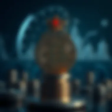 Symbolic representation of cryptocurrency integrity