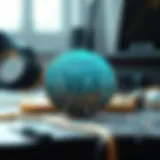 The concept of Web3 coins illustrated with blockchain technology