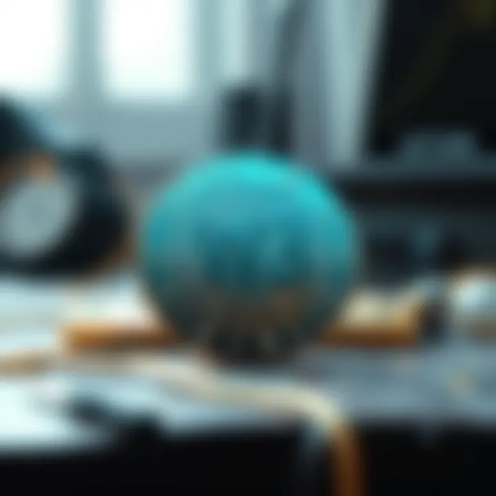 The concept of Web3 coins illustrated with blockchain technology