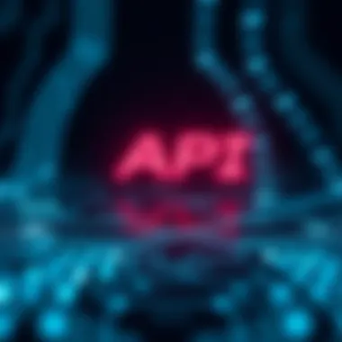 An abstract representation of websocket communication flow