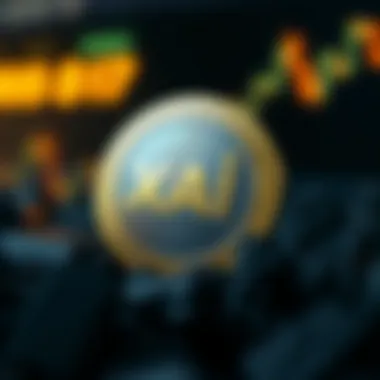 Market analysis showing the position of XAI coin in the cryptocurrency landscape